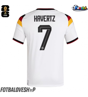Německo Kai Havertz #7 Domácí Dres MS 2026 Krátký Rukáv